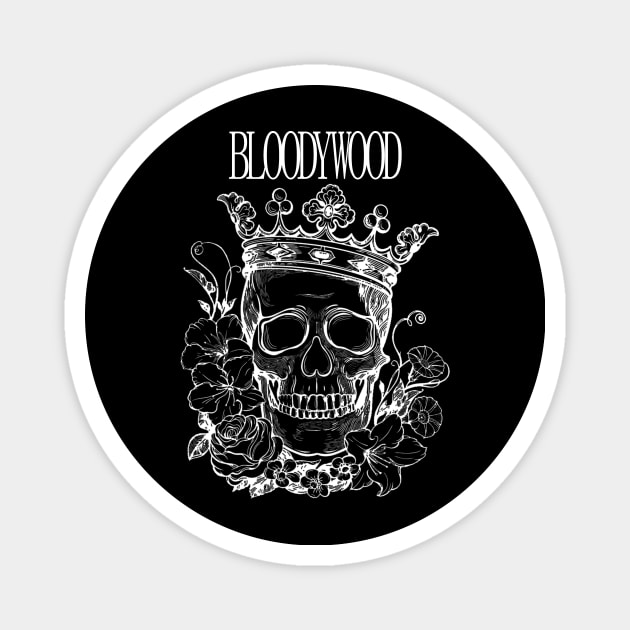 Bloodywood skull Magnet by Bandana Skull